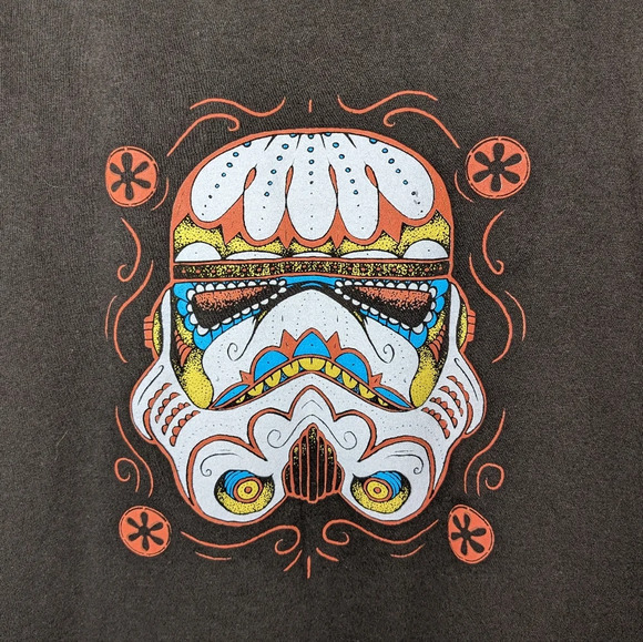 Star Wars SUGAR SKULL TROOPER t-shirt men's medium - Picture 2 of 4